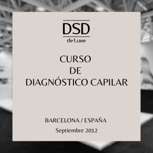CURSO DE DIAGNÓSTICO CAPILAR
