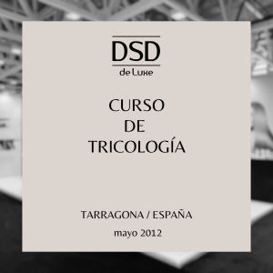 CURSO DE TRICOLOGÍA