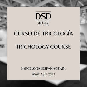CURSO DE TRICOLOGÍA APLICADA
